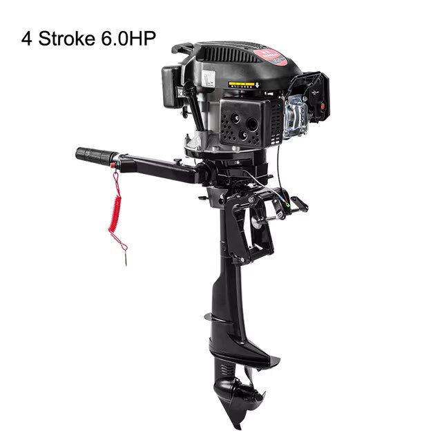4 Stroke 4HP 6HP 7HP Outboard  - đánh giá và giá Fishing Boat Outboard Motor