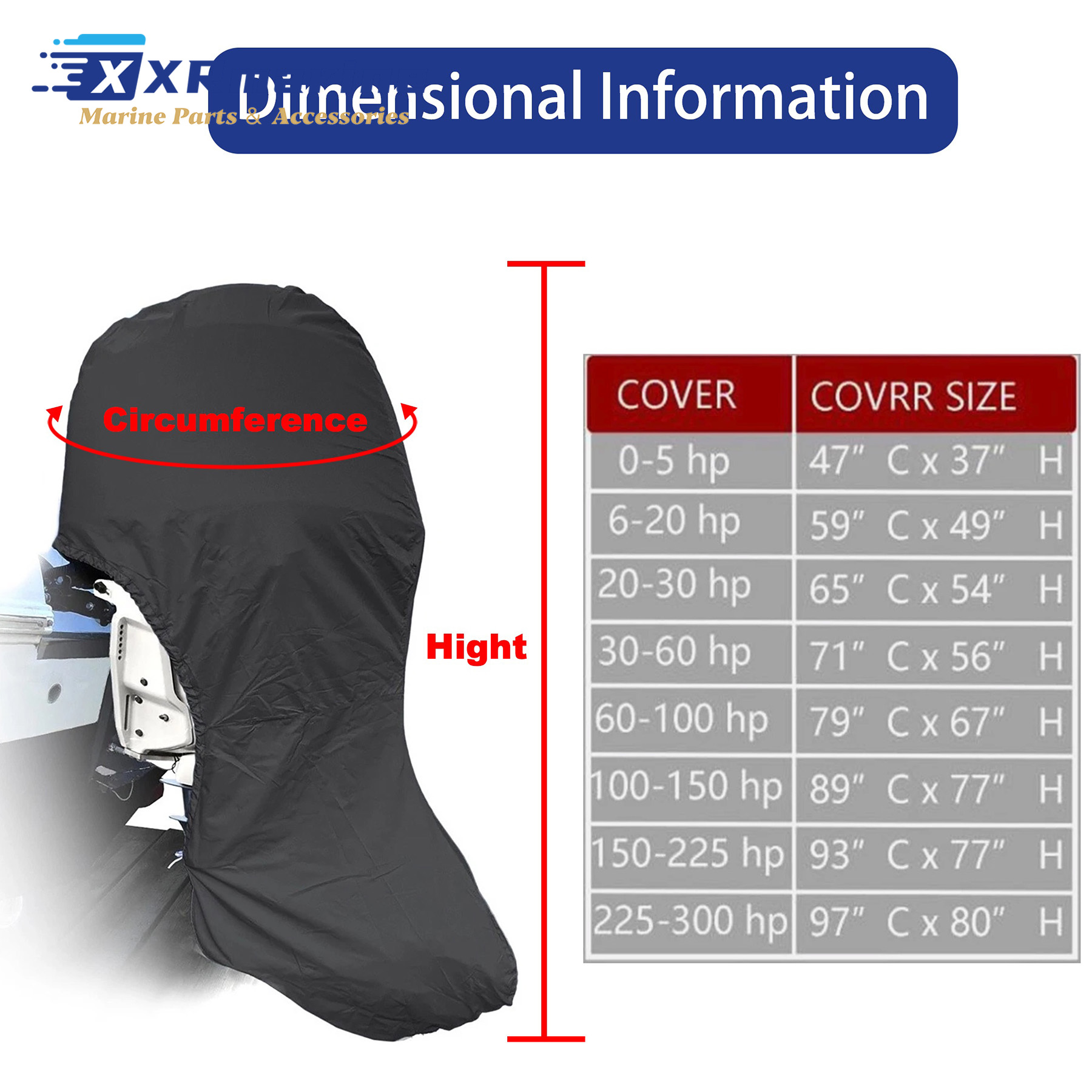 Outboard Motor Cover Fits for  - đánh giá và giá Fishing Boat Cover